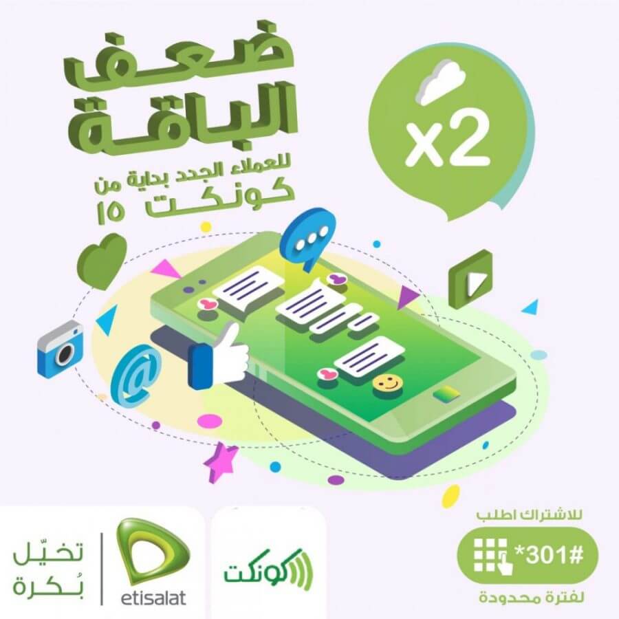 باقات اتصالات انترنت الشهرية - تخفضات باقات النت الشهريه 6080 8