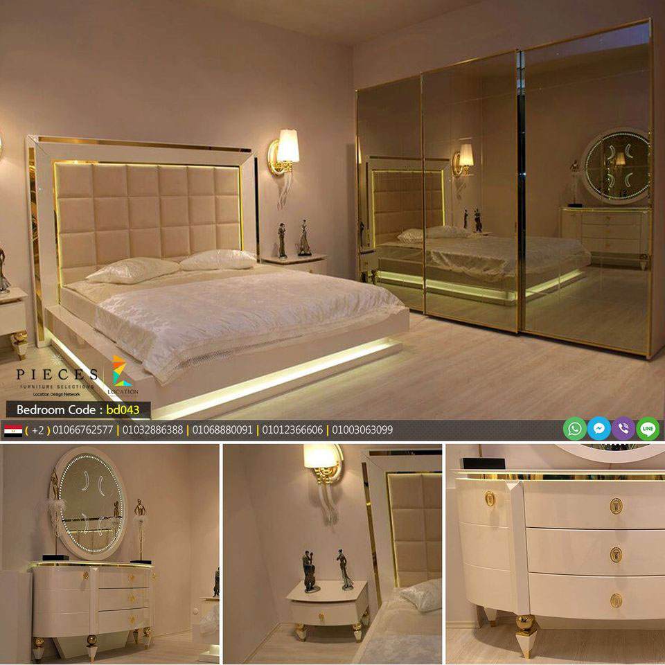 غرف نوم مودرن 2021 اشيك تصاميم لغرف النوم للعرائس كاجوال